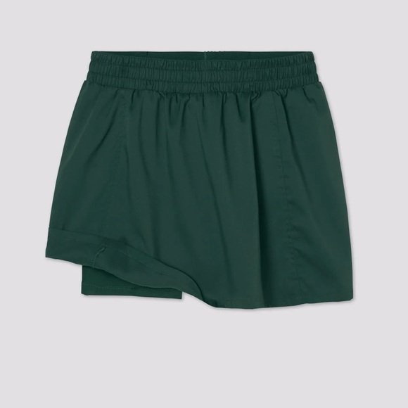 NWT Girlfriend Collective Moss Birdie Woven Skort - Picture 8 of 10